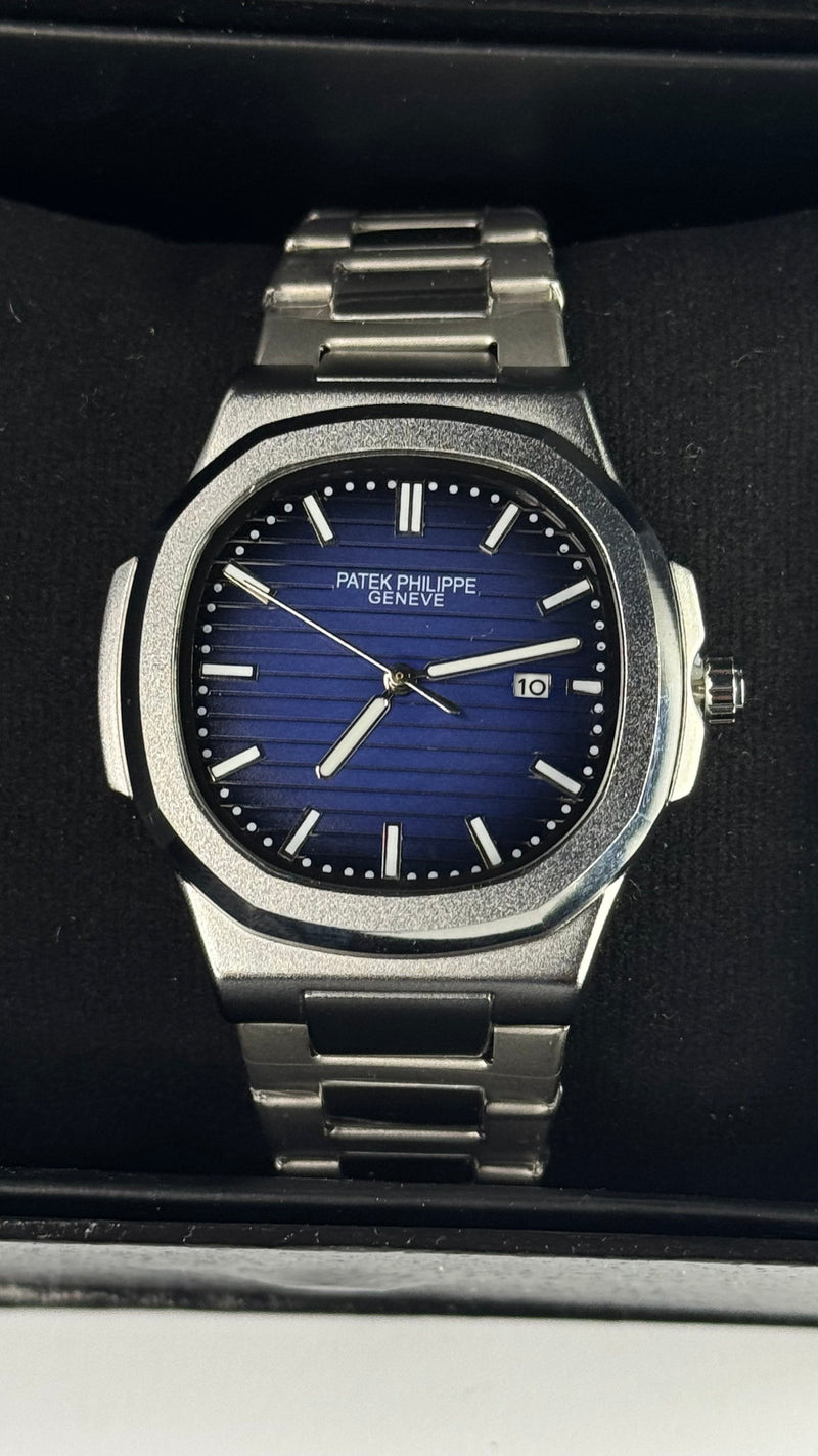 Patek–VZ-04 Nautilus Blue Dial